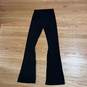 Aerie Offline Black Flared Leggings